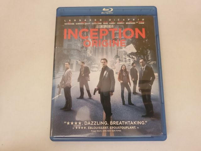 Blu-Ray Inception Origine video game