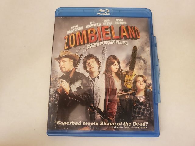 Blu-Ray Zombieland video game
