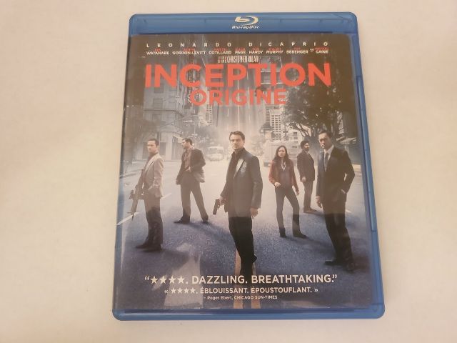 Blu-Ray Inception Origine video game