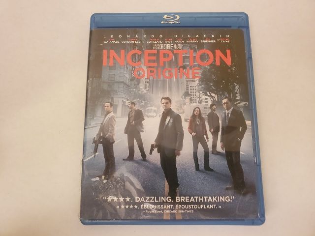 Blu-Ray Inception Origine video game