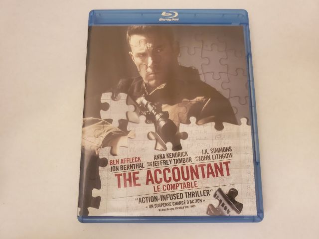 Blu-Ray The Accountant video game