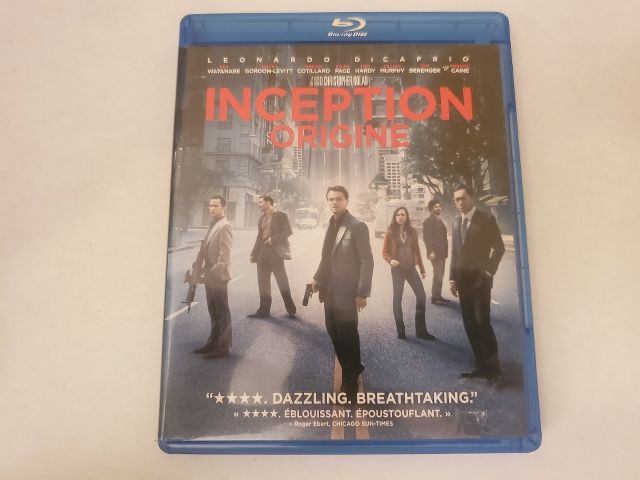 Blu-Ray Inception Origine video game
