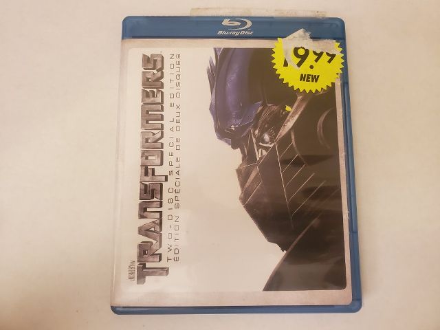Blu-Ray Transformers Two Disc Special Edition video game