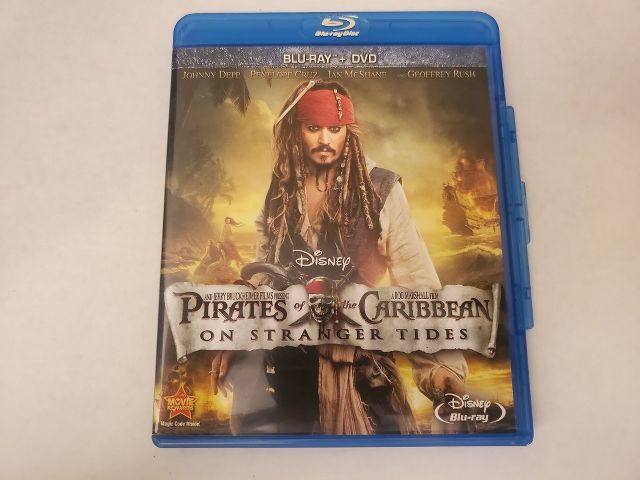Blu-Ray Pirates of the Caribbean on Stranger Tides video game