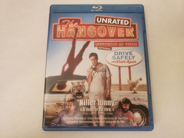 Blu-Ray The Hangover Unrated video game