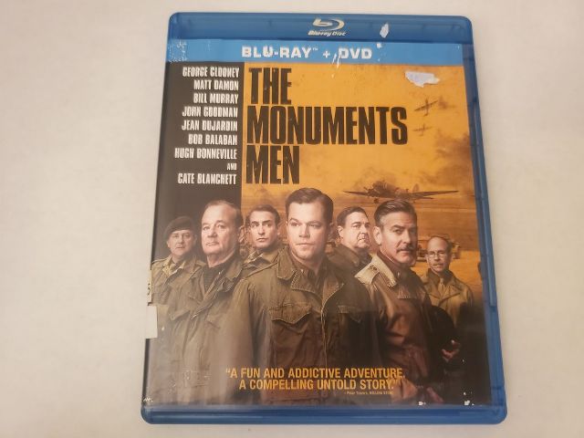 Blu-Ray The Monuments Men video game