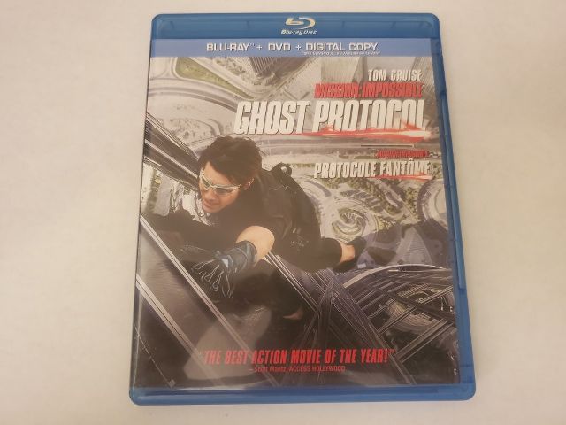 Blu-Ray Mission Impossible Ghost Protocol video game