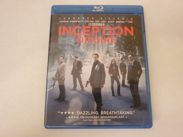 Blu-Ray Inception Origine video game