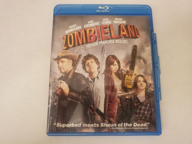 Blu-Ray Zombieland video game