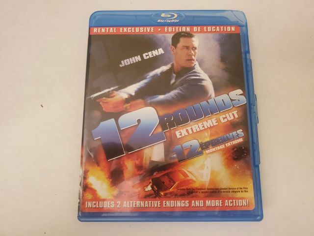 Blu-Ray 12 Rounds Extreme Cut video game