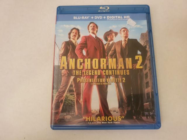 Blu-Ray Anchorman 2 The Legend Continues video game