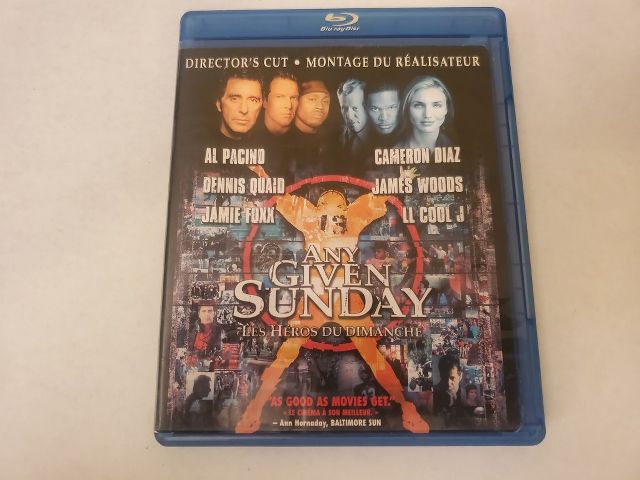 Blu-Ray Any Given Sunday video game
