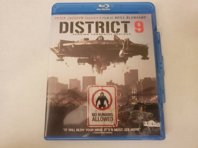 Blu-Ray District 9 video game