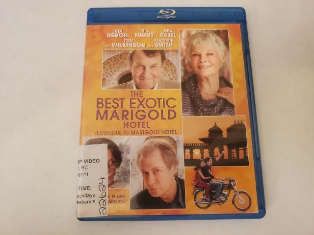 Blu-Ray The Best Exotic Marigold Hotel video game