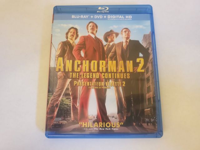 Blu-Ray Anchorman 2 The Legend Continues video game