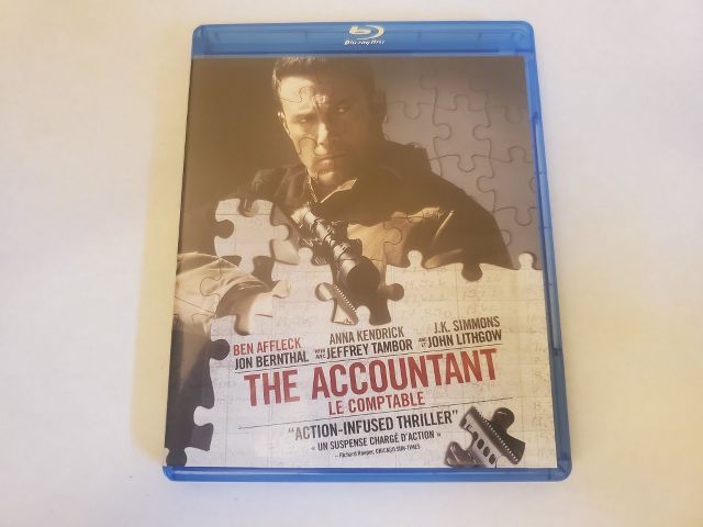 Blu-Ray The Accountant video game