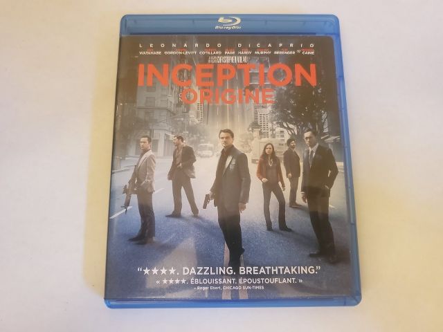 Blu-Ray Inception Origine video game