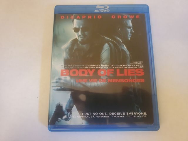 Blu-Ray Body Of Lies video game
