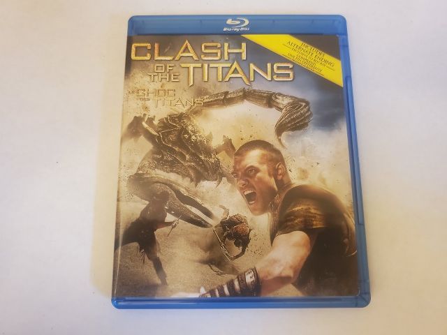 Blu-Ray Clash of the Titans video game