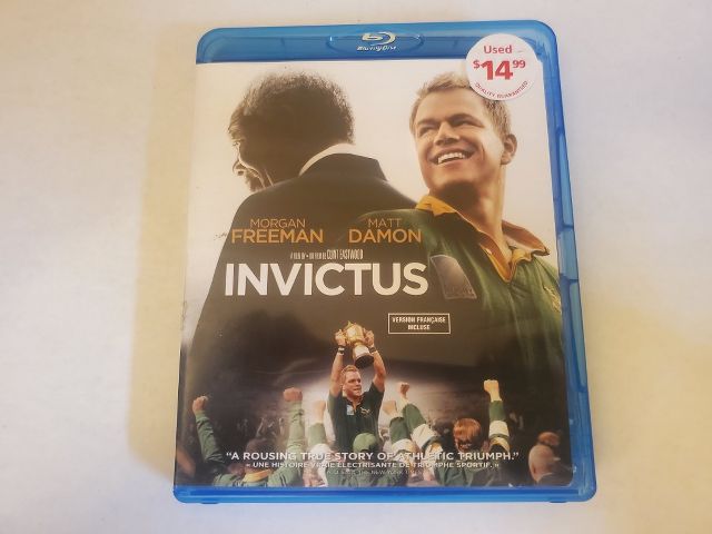 Blu-Ray Invictus video game