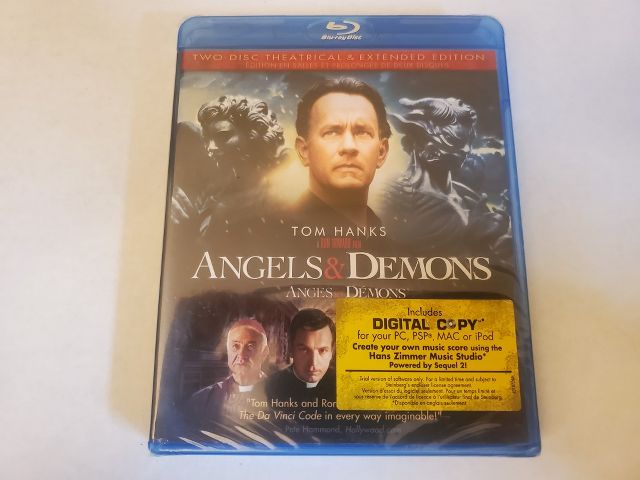Blu-Ray Angels & Demons video game