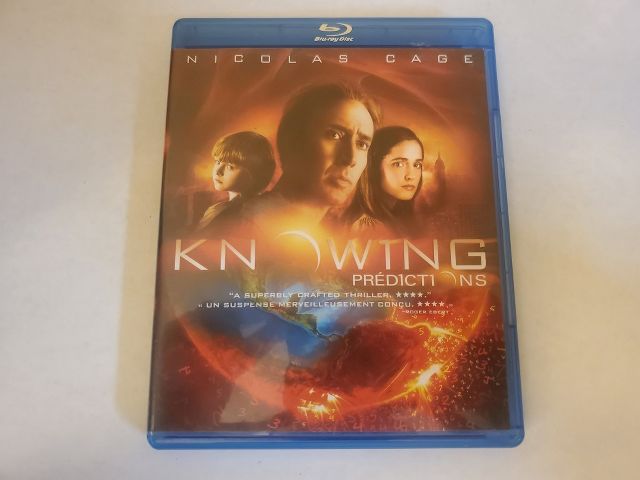 Blu-Ray Knowing Predictions video game