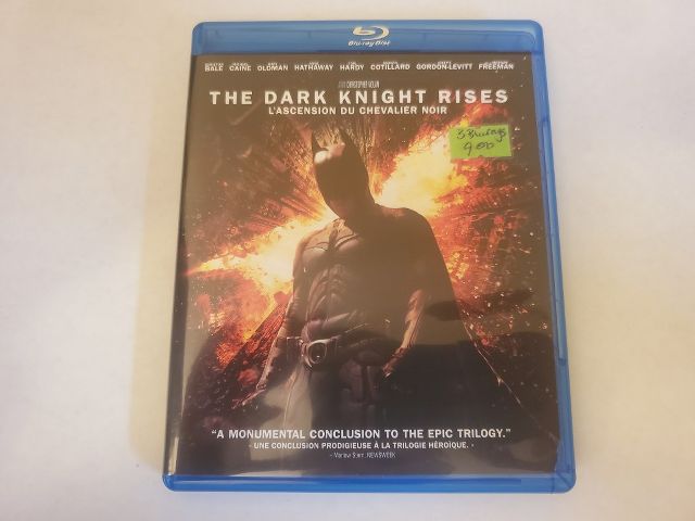 Blu-Ray The Dark Knight Rises video game