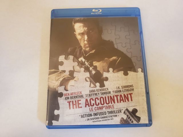 Blu-Ray The Accountant video game