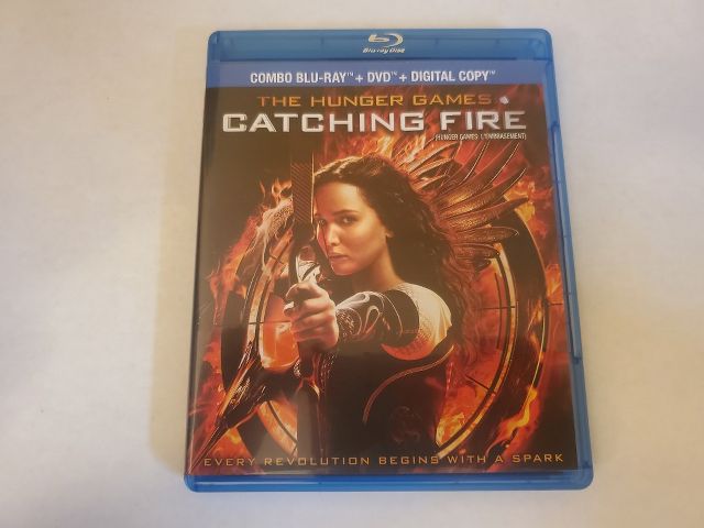 Blu-Ray The Hunger Games Catching Fire video game