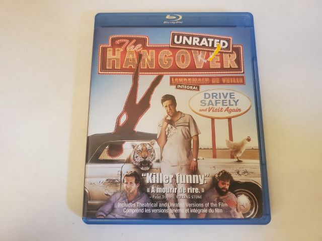 Blu-Ray The Hangover Unrated video game