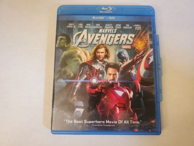 Blu-Ray Marvels The Avengers video game