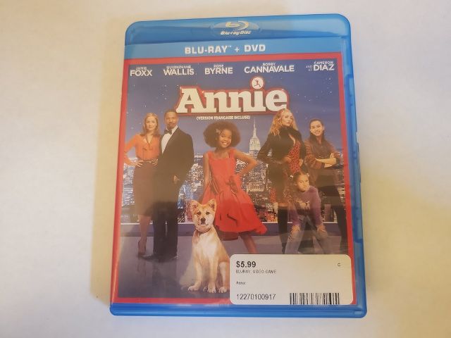 Blu-Ray Annie video game