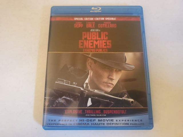 Blu-Ray Public Enemies Special Edition video game