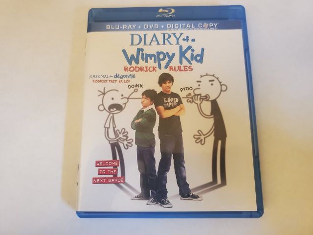 Blu-Ray Diary of a Wimpy Kid Rodrick Rules video game