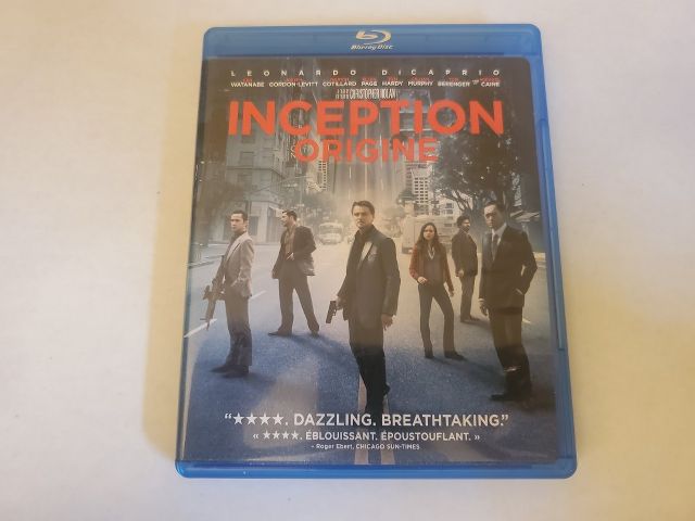 Blu-Ray Inception Origine video game