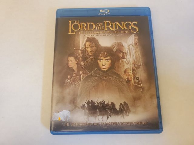 Blu-Ray Lord of the Rings The Fellowship of the Ring video game