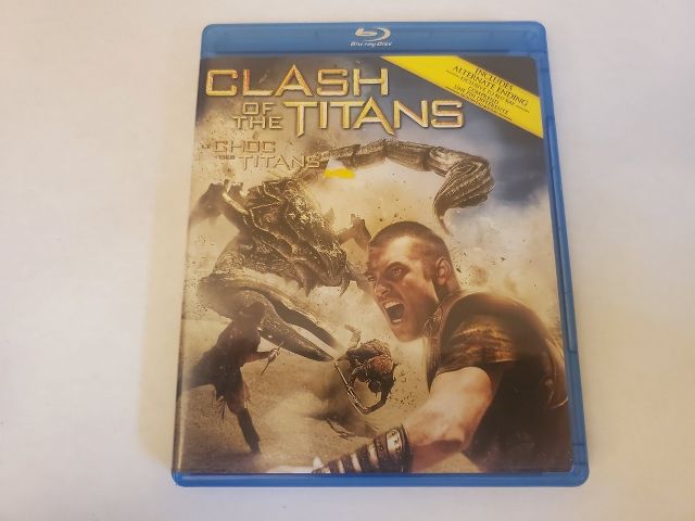 Blu-Ray Clash of the Titans video game