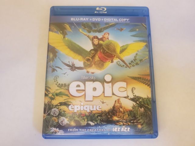 Blu-Ray Epic video game
