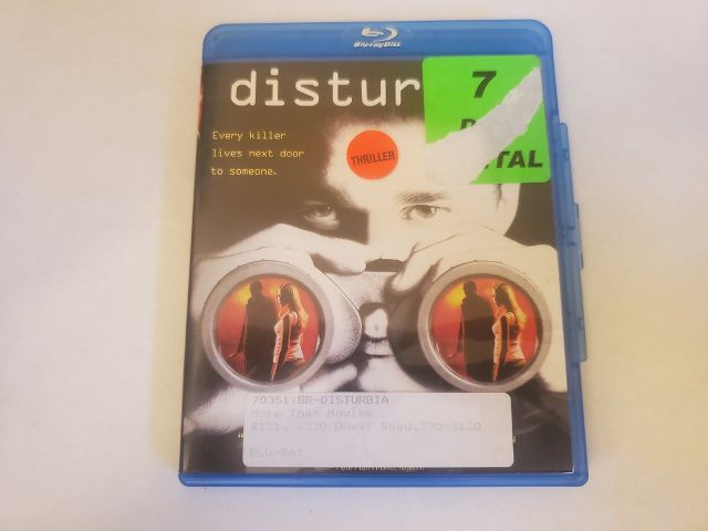 Blu-Ray Disturbia video game