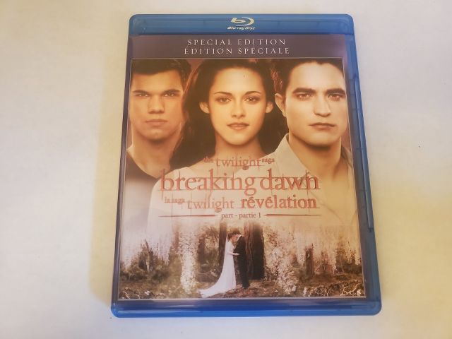 Blu-Ray Breaking Dawn Part 1 Special Edition video game