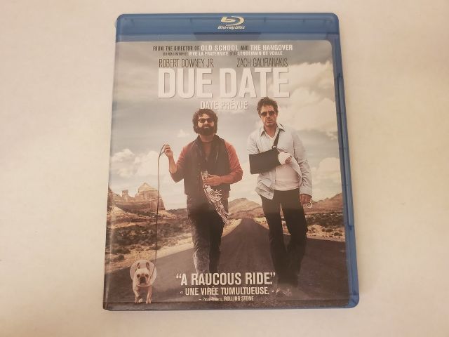 Blu-Ray Due Date video game