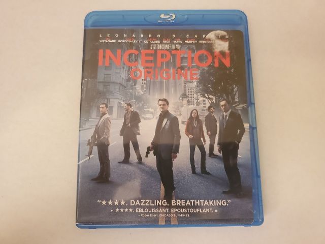 Blu-Ray Inception Origine video game