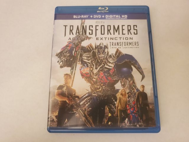 Blu-Ray Transformers Age of Extinction video game