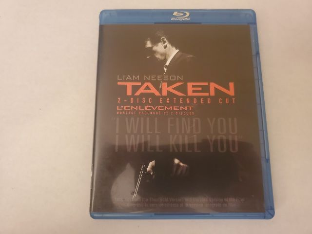 Blu-Ray Taken 2 Disc Extended Cut video game