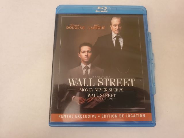 Blu-Ray Wall Street Money Never Sleeps video game