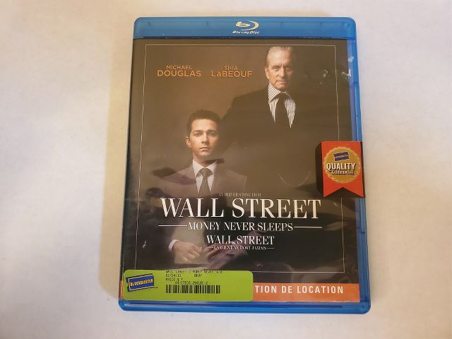 Blu-Ray Wall Street Money Never Sleeps video game