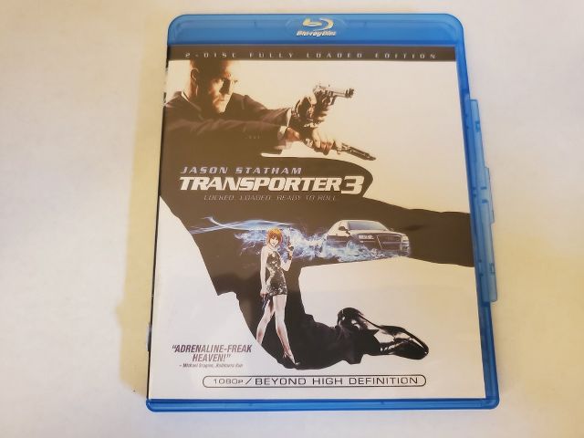 Blu-Ray Transporter 3 Special Edition 2 Disc video game