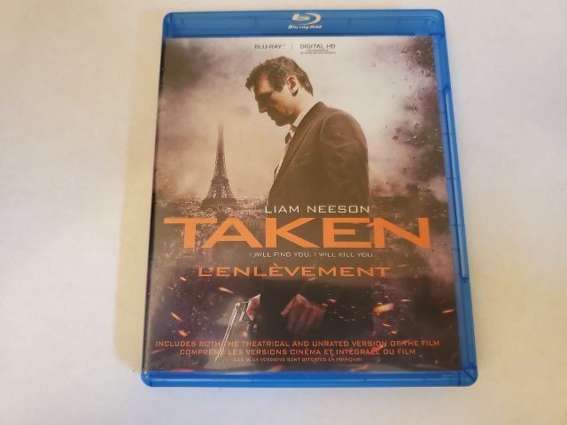 Blu-Ray Taken video game