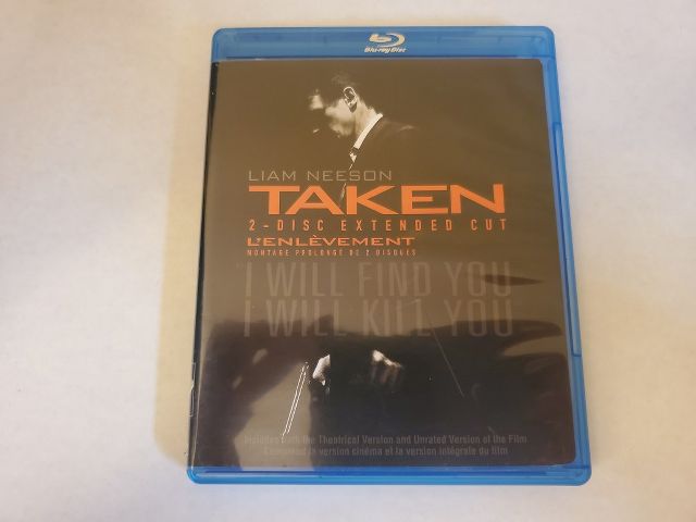 Blu-Ray Taken 2 Disc Extended Cut video game