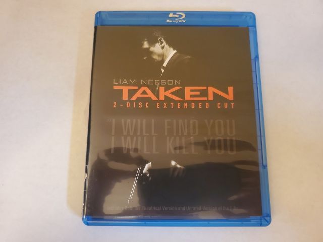 Blu-Ray Taken 2 Disc Extended Cut video game